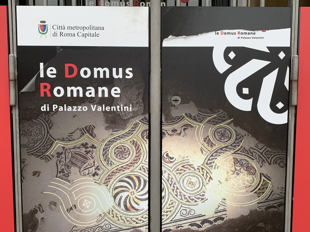 Roman Domus at Palazzo Valentini with multimedia experience