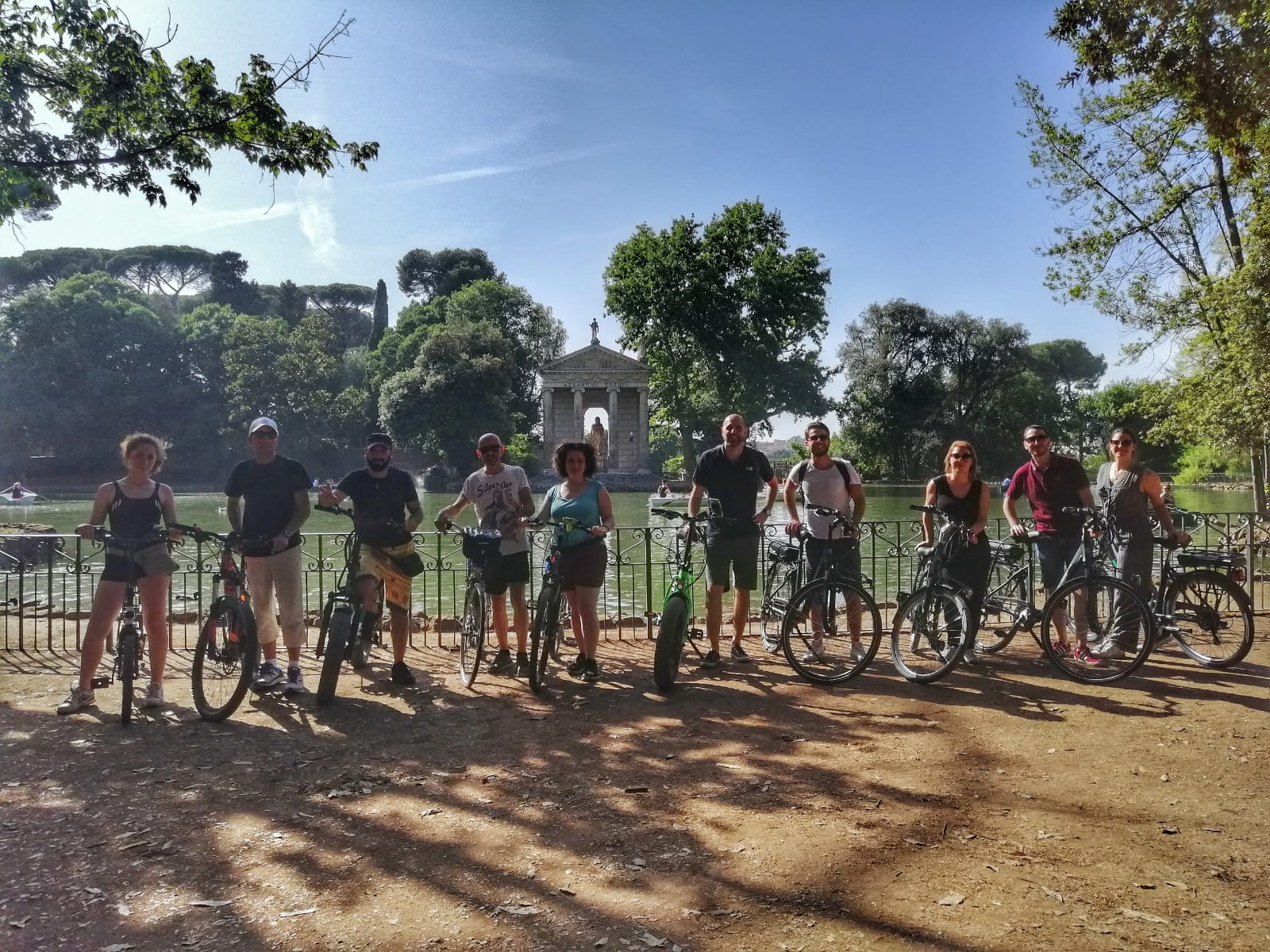 Villa Borghese guided tour on E-Bike