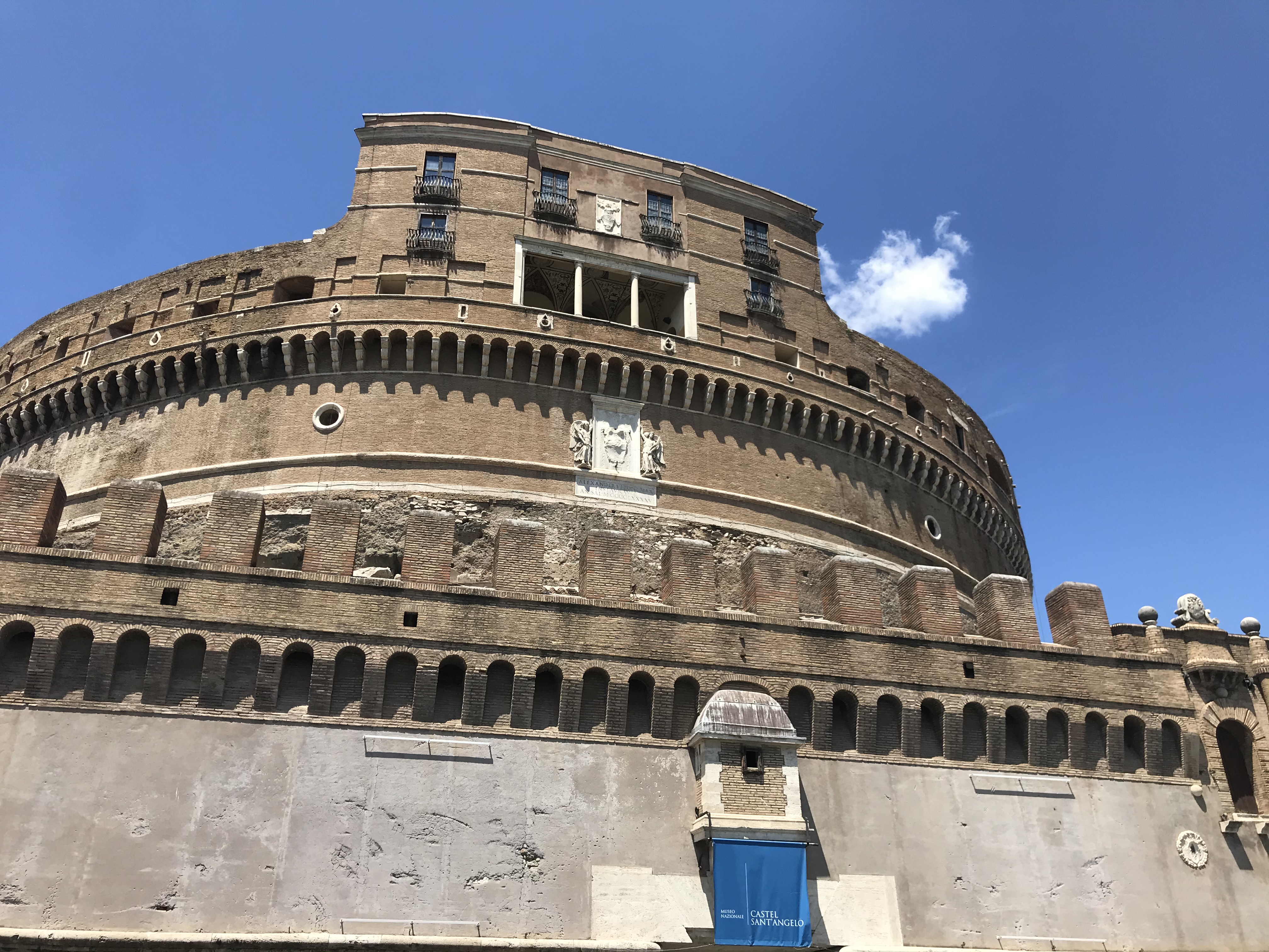 Castel Sant'Angelo Entry Ticket and 24h Hop-On Hop-Off Bus