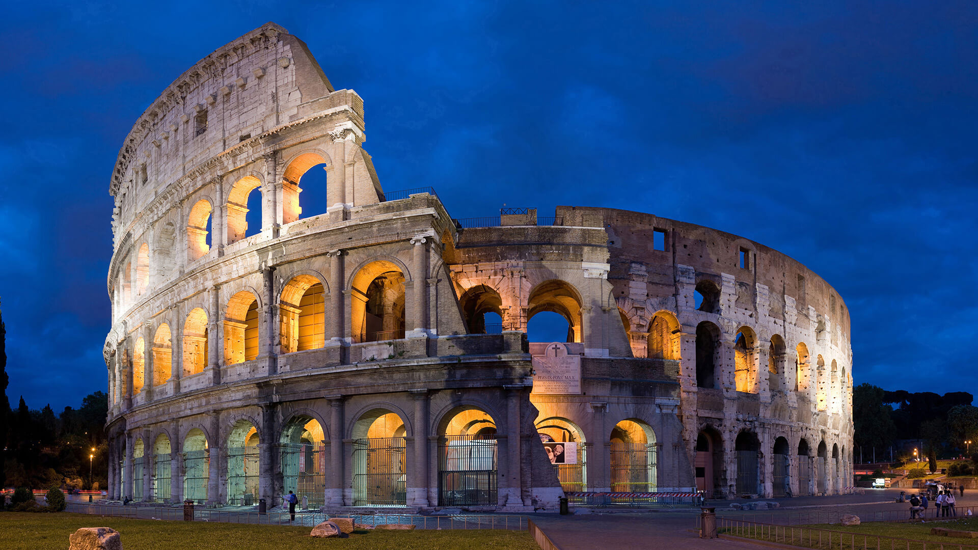 Colisée, Forum Romain et Palatin Expérience  avec une vidéo multimédia