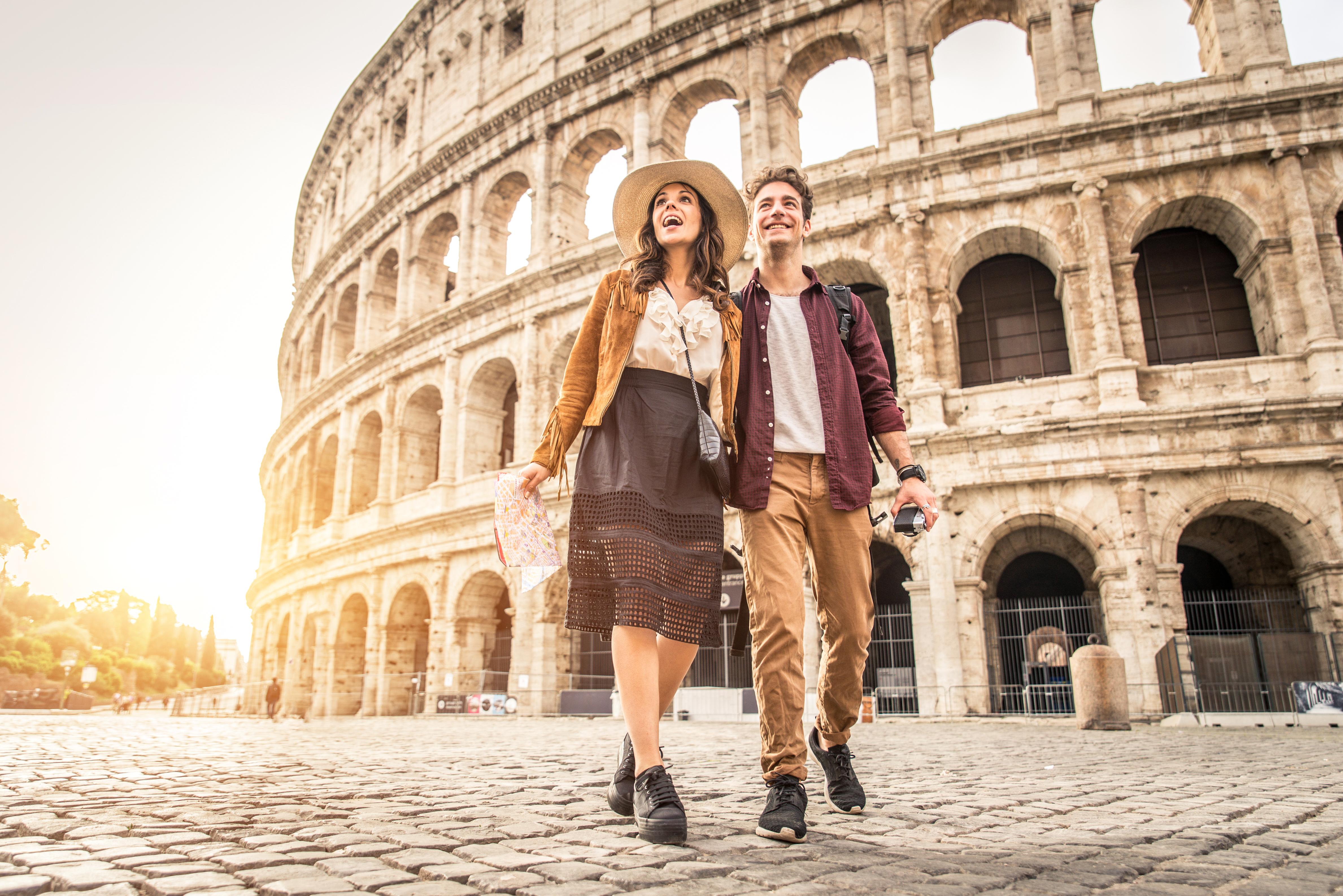 Colosseum, Roman Forum and Palatine Hill Experience with Panoramic View Breakfast