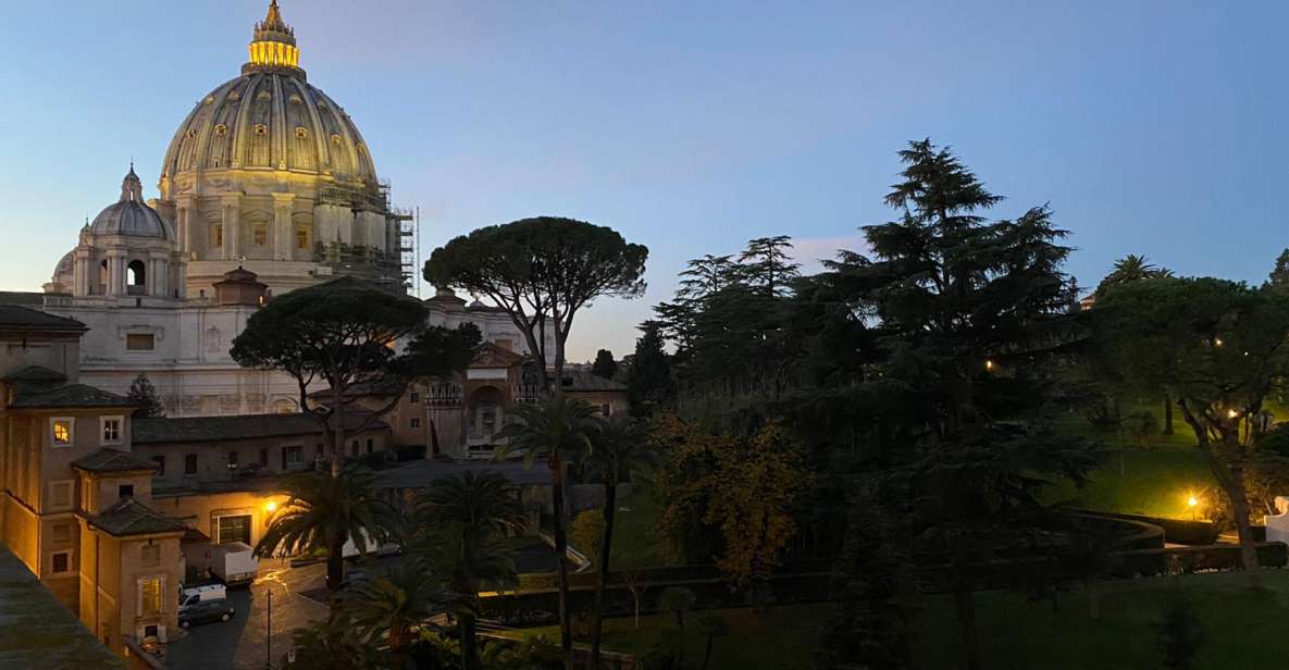 Bllet nocturne pour les musées du Vatican et la Chapelle Sixtine