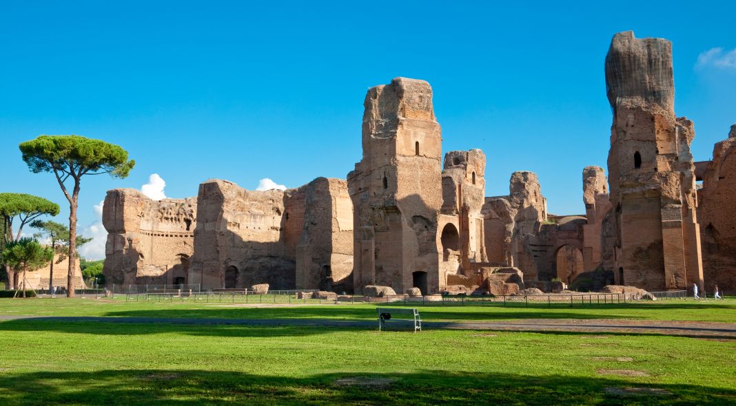 3-Hour Bike Rental with  Baths of Caracalla Entrance