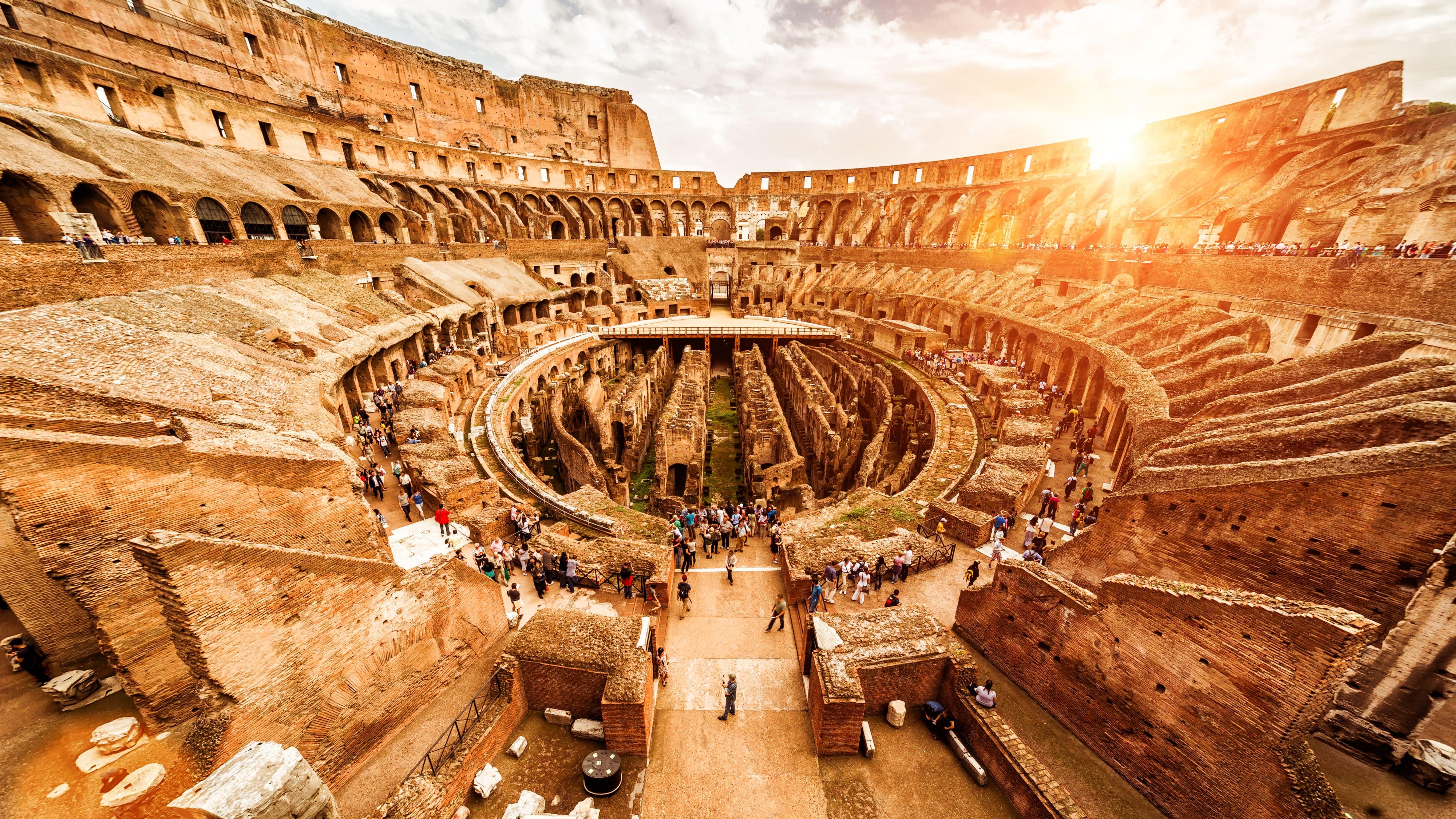Colosseum Belvedere Attic ticket with multimedia video