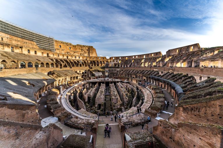 Coliseo con Arena y Foro Romano Visita guiada semiprivada